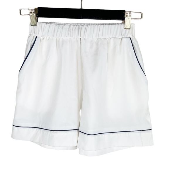 OAK + FORT Pants - Oak + Fort White Pull On Short